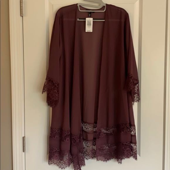 torrid Sweaters - Torrid size 1/2 cardigan eggplant/mauve color